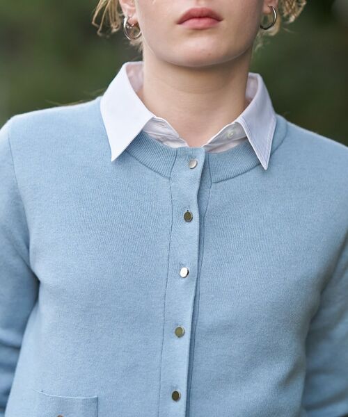 DRESSTERIOR / ドレステリア カーディガン・ボレロ | ウォッシャブルコットンカシミヤカーディガン | 詳細6