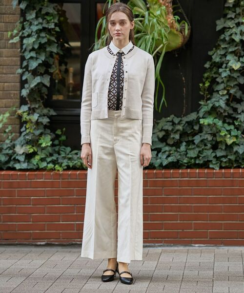 DRESSTERIOR / ドレステリア カーディガン・ボレロ | ウォッシャブルコットンカシミヤカーディガン | 詳細8