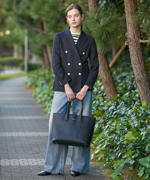 DRESSTERIOR / ドレステリア テーラードジャケット | リネンブレンドWブレストジャケット | 詳細12