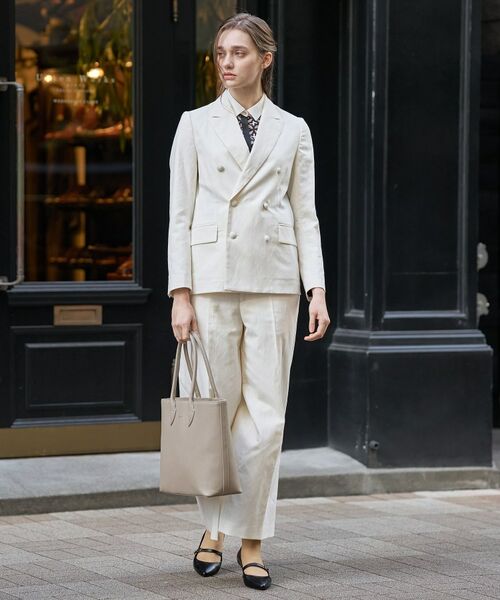 DRESSTERIOR / ドレステリア テーラードジャケット | リネンブレンドWブレストジャケット | 詳細22