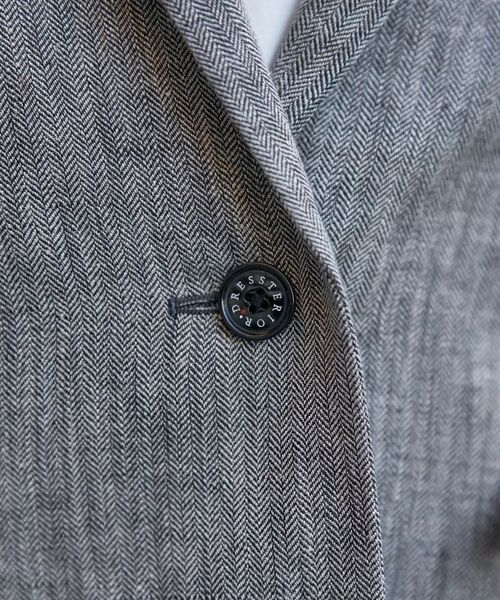 DRESSTERIOR / ドレステリア テーラードジャケット | ウォッシャブルリネンライトジャケット | 詳細22