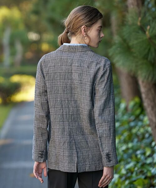 DRESSTERIOR / ドレステリア テーラードジャケット | ウォッシャブルリネンライトジャケット | 詳細5