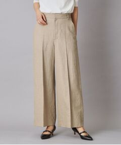 DRESSTERIOR / ドレステリア パンツ | リネンブレンドワイドパンツ