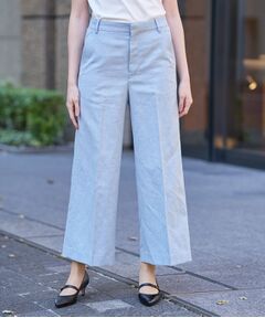 DRESSTERIOR / ドレステリア パンツ | リネンブレンドワイドパンツ