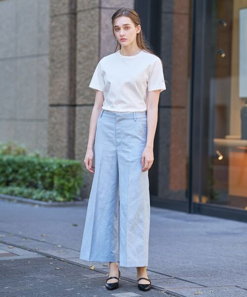 DRESSTERIOR / ドレステリア パンツ | リネンブレンドワイドパンツ | 詳細10