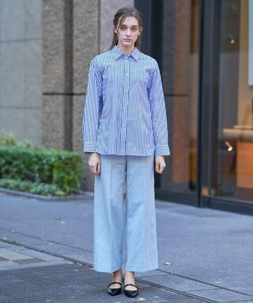 DRESSTERIOR / ドレステリア パンツ | リネンブレンドワイドパンツ | 詳細11