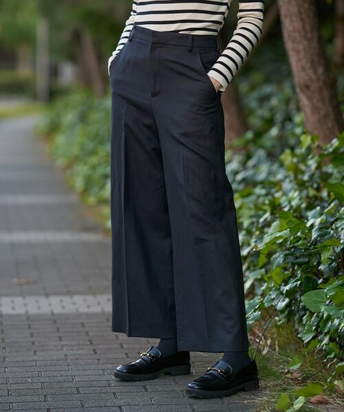 DRESSTERIOR / ドレステリア パンツ | リネンブレンドワイドパンツ | 詳細13