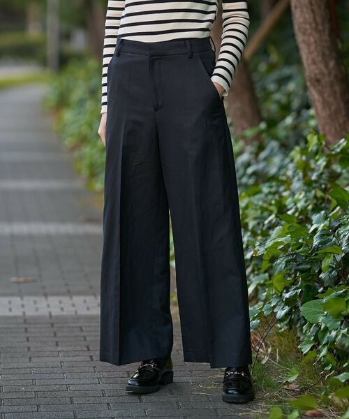DRESSTERIOR / ドレステリア パンツ | リネンブレンドワイドパンツ | 詳細14