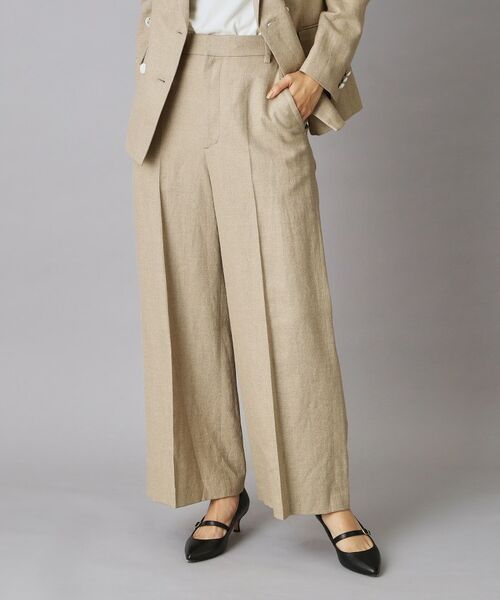 DRESSTERIOR / ドレステリア パンツ | リネンブレンドワイドパンツ | 詳細18