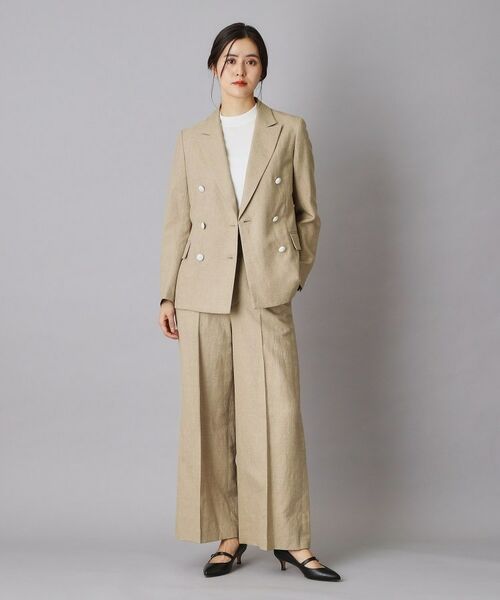 DRESSTERIOR / ドレステリア パンツ | リネンブレンドワイドパンツ | 詳細19