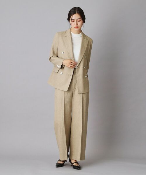 DRESSTERIOR / ドレステリア パンツ | リネンブレンドワイドパンツ | 詳細20