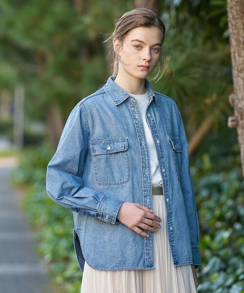 DRESSTERIOR / ドレステリア シャツ・ブラウス | ライトオンスデニムシャツ | 詳細1