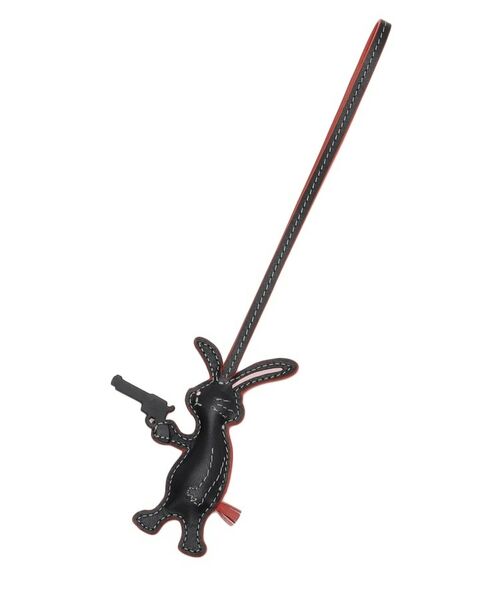 DRESSTERIOR / ドレステリア キーホルダー・ストラップ | ピストルラビットチャーム（ブラック(019)）