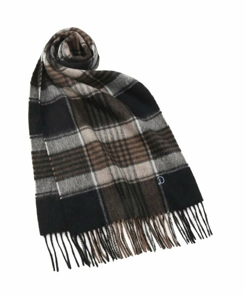 DRESSTERIOR/ドレステリア カシミヤチェックマフラー ブラック(219) 00(フリー) DRESSTERIOR/ドレステリア カシミヤチェックマフラー ブラック(219) 00(フリー)