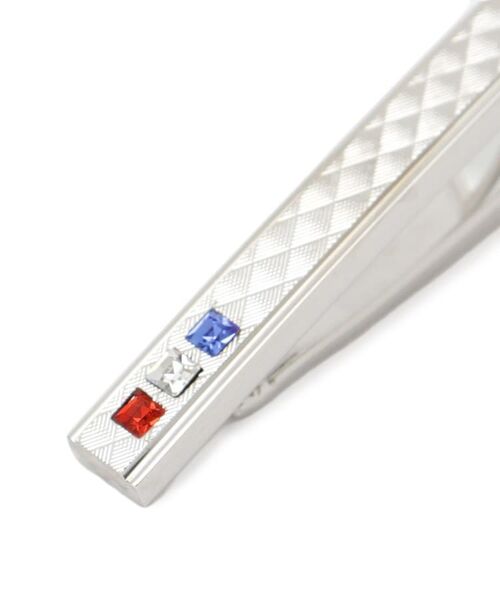 DRESSTERIOR / ドレステリア カフリンクス・ネクタイピン | トリコロール ダイヤカットタイバー | 詳細3