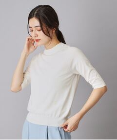 DRESSTERIOR / ドレステリア ニット・セーター | コットンシルクハーフスリーブニット