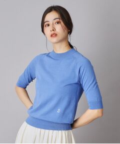 DRESSTERIOR / ドレステリア ニット・セーター | コットンシルクハーフスリーブニット