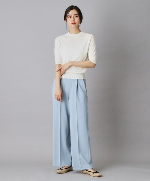 DRESSTERIOR / ドレステリア ニット・セーター | コットンシルクハーフスリーブニット | 詳細11