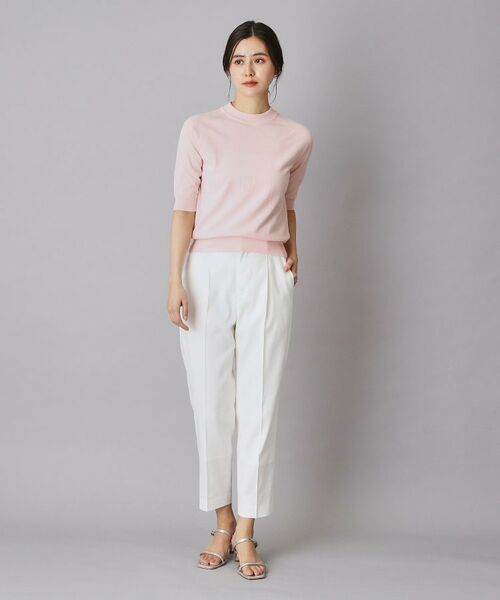 DRESSTERIOR / ドレステリア ニット・セーター | コットンシルクハーフスリーブニット | 詳細15