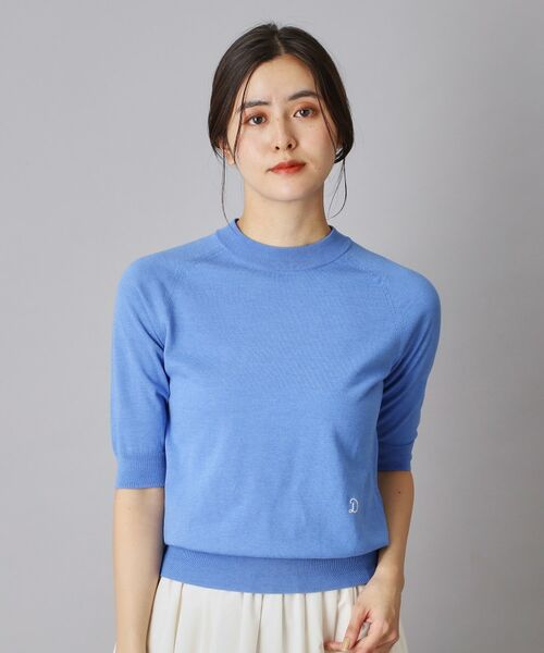 DRESSTERIOR / ドレステリア ニット・セーター | コットンシルクハーフスリーブニット | 詳細17