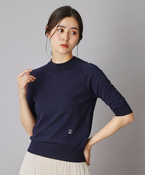 DRESSTERIOR / ドレステリア ニット・セーター | コットンシルクハーフスリーブニット | 詳細21