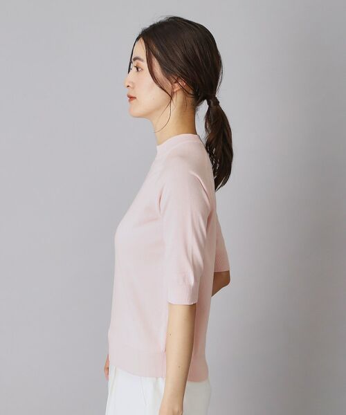 DRESSTERIOR / ドレステリア ニット・セーター | コットンシルクハーフスリーブニット | 詳細3