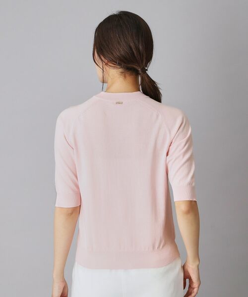 DRESSTERIOR / ドレステリア ニット・セーター | コットンシルクハーフスリーブニット | 詳細4