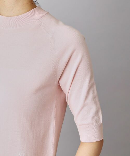 DRESSTERIOR / ドレステリア ニット・セーター | コットンシルクハーフスリーブニット | 詳細7