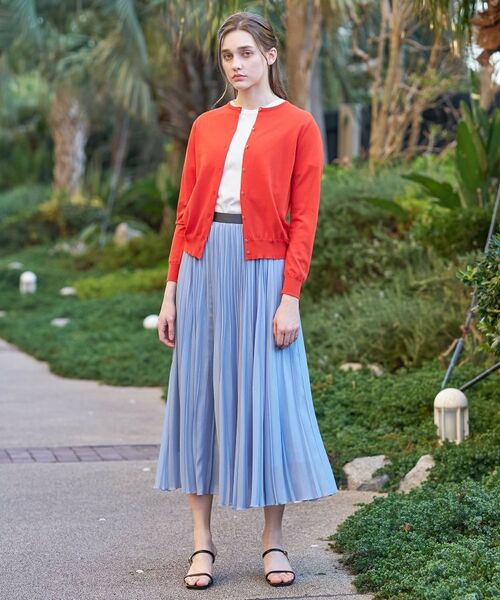 DRESSTERIOR / ドレステリア カーディガン・ボレロ | コットンシルククルーネックカーディガン | 詳細13