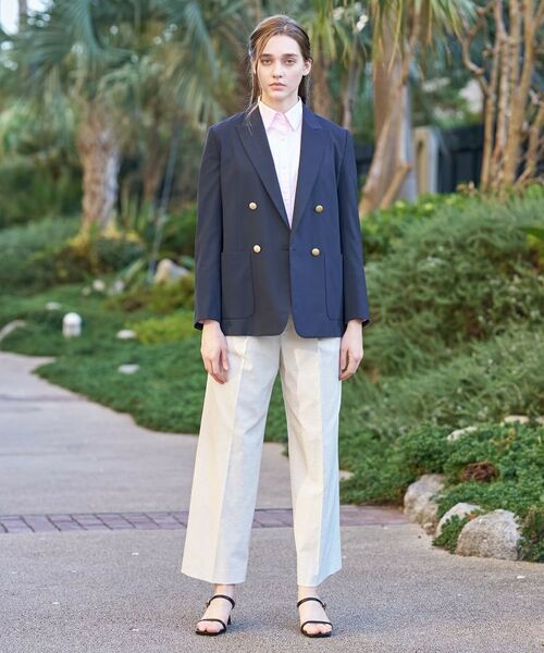 DRESSTERIOR / ドレステリア テーラードジャケット | コンフォートダブルブレザー | 詳細1