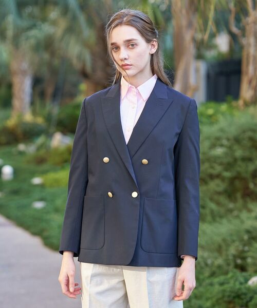 DRESSTERIOR / ドレステリア テーラードジャケット | コンフォートダブルブレザー | 詳細4