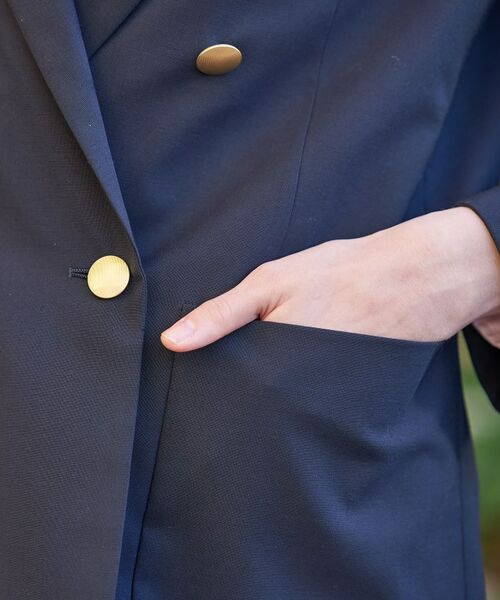 DRESSTERIOR / ドレステリア テーラードジャケット | コンフォートダブルブレザー | 詳細8