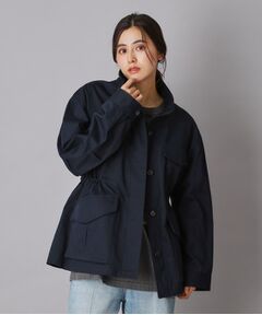 DRESSTERIOR / ドレステリア レザーブルゾン・ジャケット | コンパクトコットンミリタリーブルゾン