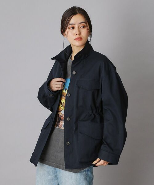 DRESSTERIOR / ドレステリア レザーブルゾン・ジャケット | コンパクトコットンミリタリーブルゾン | 詳細11