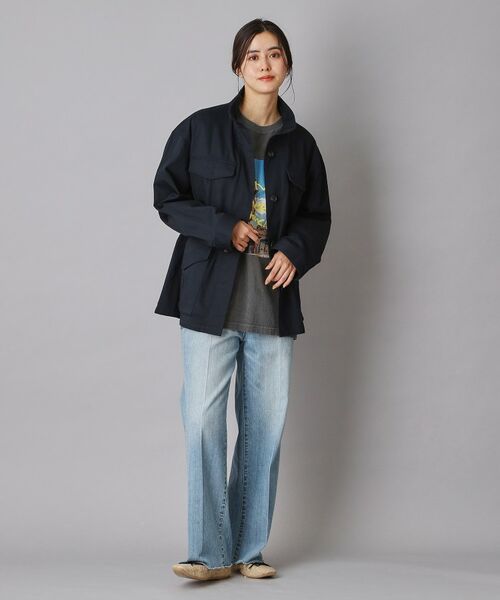 DRESSTERIOR / ドレステリア レザーブルゾン・ジャケット | コンパクトコットンミリタリーブルゾン | 詳細12