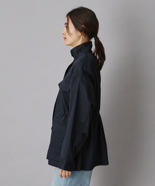 DRESSTERIOR / ドレステリア レザーブルゾン・ジャケット | コンパクトコットンミリタリーブルゾン | 詳細3