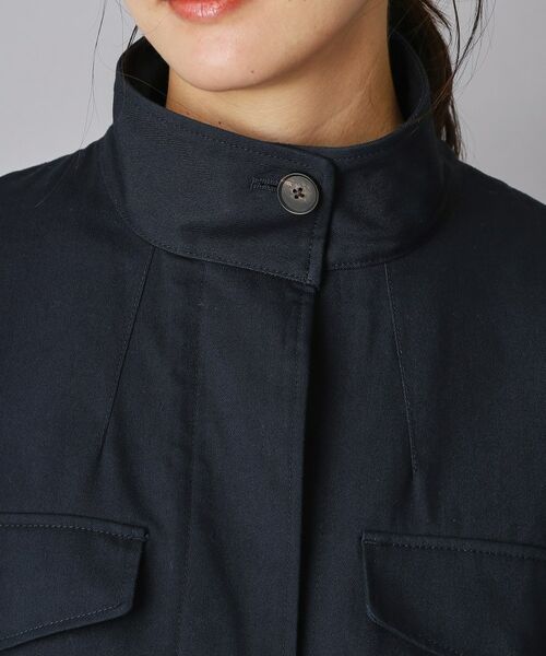 DRESSTERIOR / ドレステリア レザーブルゾン・ジャケット | コンパクトコットンミリタリーブルゾン | 詳細5