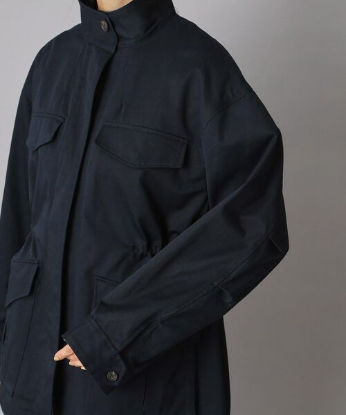 DRESSTERIOR / ドレステリア レザーブルゾン・ジャケット | コンパクトコットンミリタリーブルゾン | 詳細6