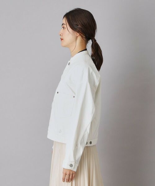 DRESSTERIOR / ドレステリア Gジャン・デニムジャケット | ヴィンテージバンドカラーGジャンホワイト | 詳細3