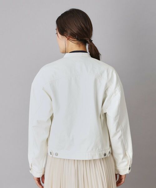 DRESSTERIOR / ドレステリア Gジャン・デニムジャケット | ヴィンテージバンドカラーGジャンホワイト | 詳細4