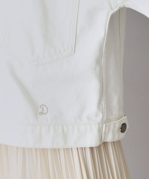 DRESSTERIOR / ドレステリア Gジャン・デニムジャケット | ヴィンテージバンドカラーGジャンホワイト | 詳細7