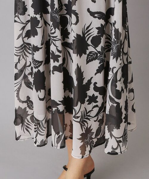 DRESSTERIOR / ドレステリア ロング・マキシ丈ワンピース | シアー ボタニカル ドレス | 詳細15