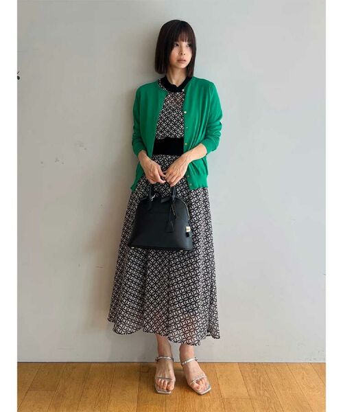DRESSTERIOR / ドレステリア ロング・マキシ丈ワンピース | 【再入荷/otonaMUSE5月号掲載/ウォッシャブル】オーバーラップサークル シアードレス | 詳細22