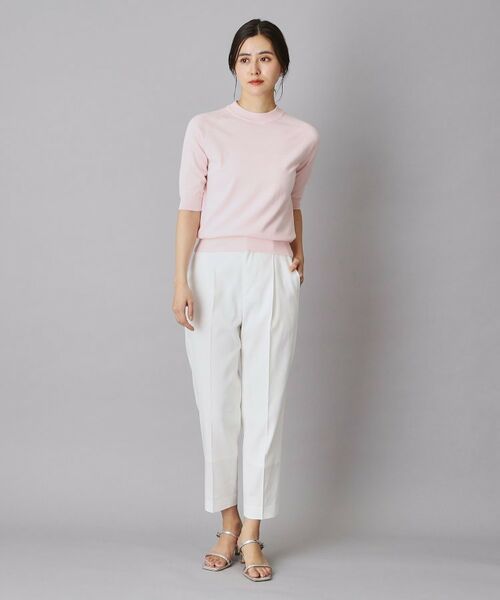 DRESSTERIOR / ドレステリア パンツ | コットンリネンタックテーパードパンツ | 詳細10
