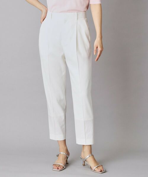 DRESSTERIOR / ドレステリア パンツ | コットンリネンタックテーパードパンツ | 詳細9