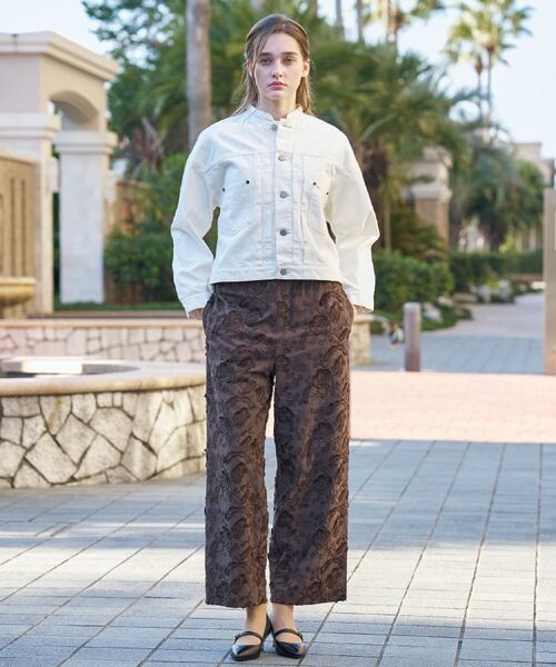 DRESSTERIOR / ドレステリア パンツ | 3Dエンブロイダリーイージーパンツ | 詳細13