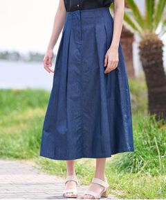 DRESSTERIOR / ドレステリア デニムスカート | クールタッチタックデニムスカート