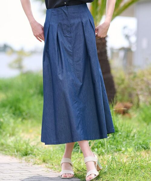 DRESSTERIOR / ドレステリア デニムスカート | クールタッチタックデニムスカート | 詳細13