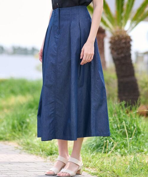 DRESSTERIOR / ドレステリア デニムスカート | クールタッチタックデニムスカート | 詳細14
