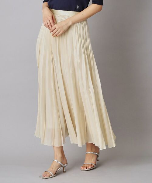 DRESSTERIOR / ドレステリア ロング・マキシ丈スカート | ウォッシャブルブライトプリーツスカート | 詳細8